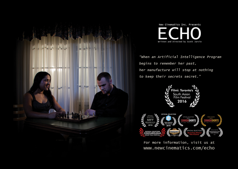 Short Film ECHO's postcard.