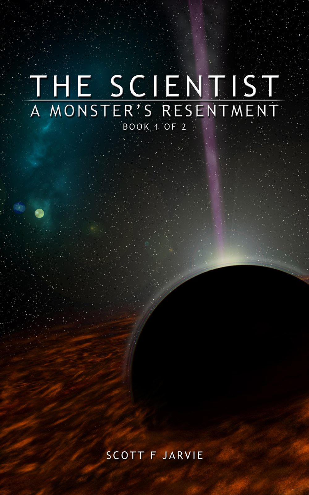 The Scientist: A Monster's Resentment book cover art.