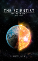 The Scientist: Masks & Lies book cover art.